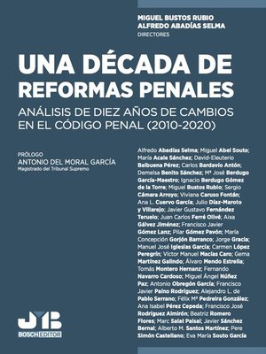 cover image of Una década de reformas penales